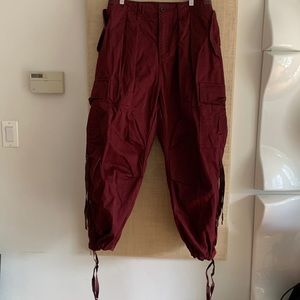 Undercover army style fatigues strap detail